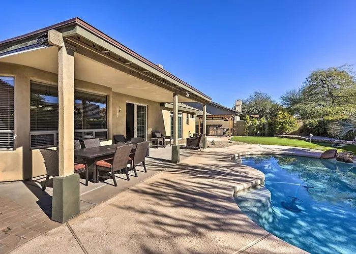 Ferienhaus Tee Off, Relax Poolside! Family In *
